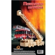 Сборная деревянная модель "Пожарная машина" см Состав Элементы для сборки инфо 12504a.