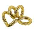 Змейка "Tangle", цвет: золотой 6 см х 6 см инфо 12534a.