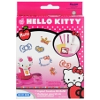 Набор дополнительных элементов для создания наклеек со стразами "Hello Kitty" 10 рамочек, 10 самоклеящихся пластинок инфо 12898a.