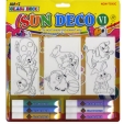 Набор изготовления витражей "Sun Deco VI", 6 шт Состав 6 витражей, 6 красок инфо 13128a.