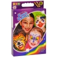 Набор для детского творчества "Краски для клоунад" баночки с краской, 7 мелков инфо 13146a.
