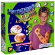 Набор татуировок "Tatouages", для мальчиков фломастеров, ножницы, махровая ткань, инструкция инфо 13187a.