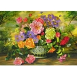 Цветы в вазе Пазл, 1500 элементов Серия: Art collection инфо 58b.