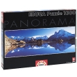 Белое озеро Мон Блан Пазл, 1000 элементов Серия: Panorama инфо 1369b.