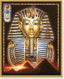 Маска Тутанхамона Раскраска по номерам, 40 см х 50 см Серия: Meisterklasse Premium инфо 1464a.