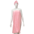 Комплект женский для бани и сауны "Люкс", цвет: розовый розовый Производитель: Россия Артикул: Л03 инфо 11041c.