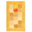 Коврик "Лоскуток", цвет: желтый, 50 см х 80 см высокое качество и современный дизайн инфо 10146f.