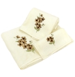 Набор полотенец махровых "Neva", цвет: белый, 3 шт ткани, яркостью расцветок, оригинальностью дизайнов инфо 10642f.