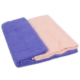Комплект махровых полотенец "Frelio", цвет: розовый, светло-синий Цвет: розовый, светло-синий Производитель: Россия инфо 11144f.