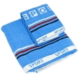 Набор полотенец махровых "Sport", цвет: голубой, 2 шт см Цвет: голубой Производитель: Турция инфо 11988f.