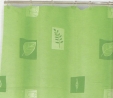 Штора "Листочки", зеленая, 180 см х 200 см высокое качество и современный дизайн инфо 12136f.