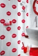Штора "Kiss me red", 180 см х 200 см красный Производитель: Швейцария Артикул: 1011580 инфо 12393f.
