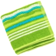Полотенце махровое "Радуга", цвет: зеленый, 35 см х 70 см Китае по заказу ООО "МаксиТекс" инфо 7386i.