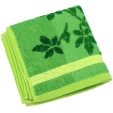 Полотенце махровое "Батерфляй", цвет: зеленый, 35 см х 70 см Китае по заказу ООО "МаксиТекс" инфо 7387i.