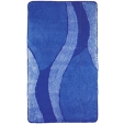 Коврик "Волны", цвет: синий, 45 см х 75 см высокое качество и современный дизайн инфо 7394i.